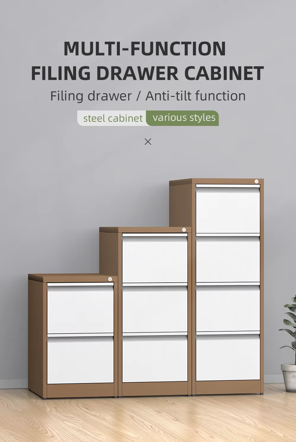 4 drawer filing cabinet