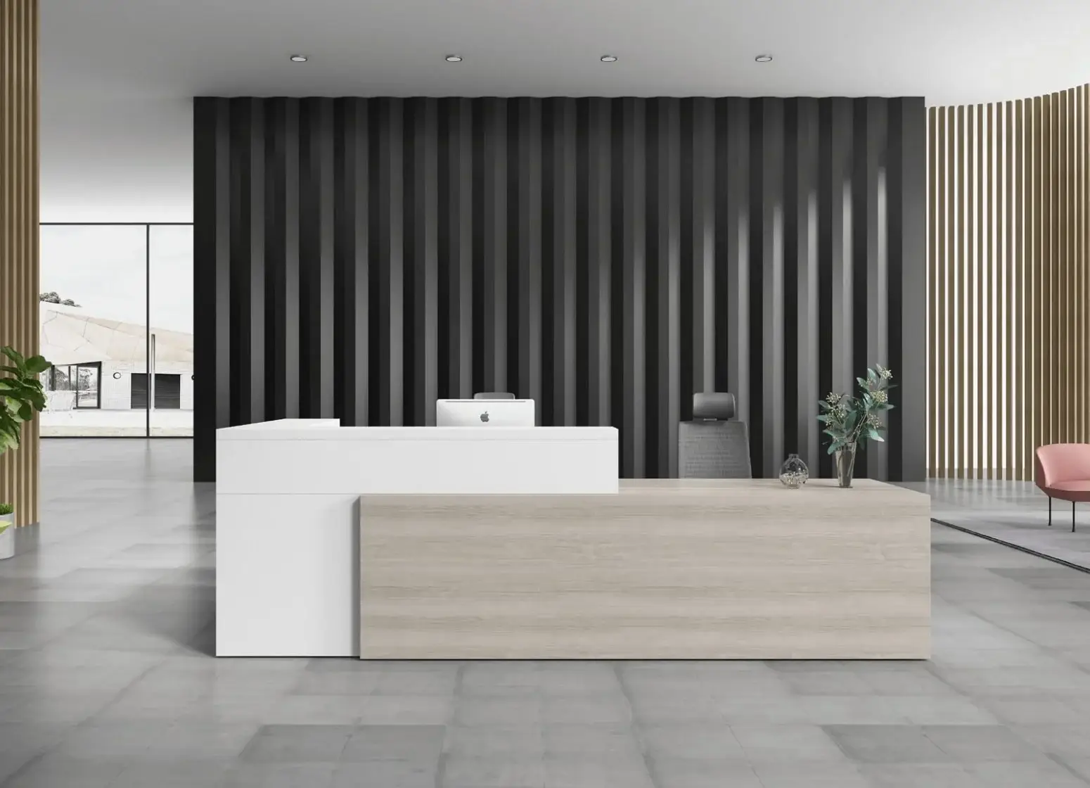 reception desk