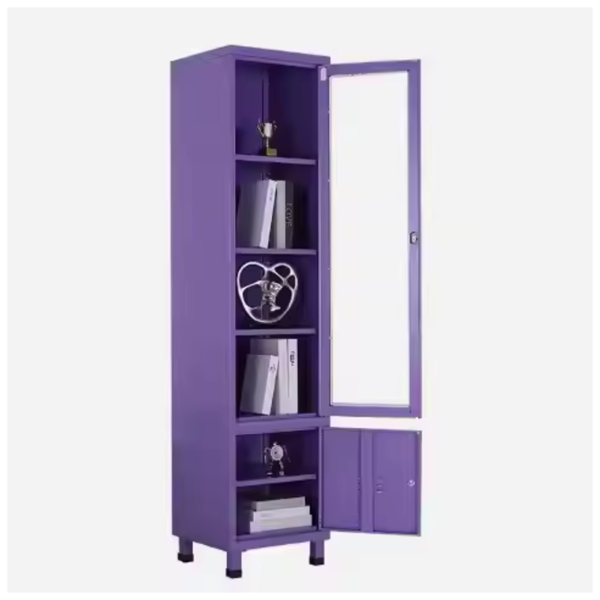 Durable Tall Storage Cabinet with Doors and Secure Locking Mechanism