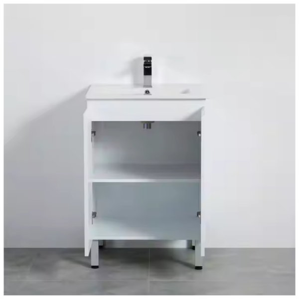 Bathroom Storage Cabinet - Space-Saving Organizer for Towels and Essentials - Image 4
