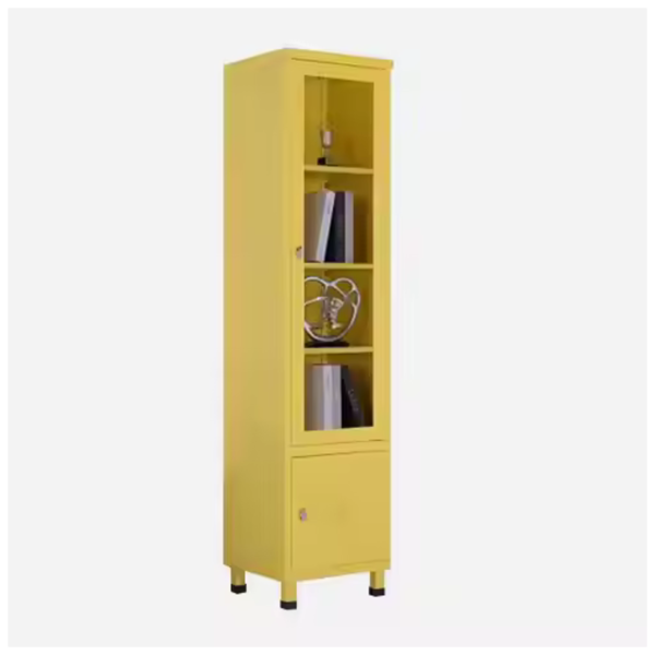 Durable Tall Storage Cabinet with Doors and Secure Locking Mechanism - Image 4