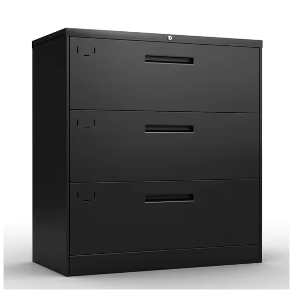 Modern Entryway Storage Cabinet with Stylish Shelves and Drawers - Image 2