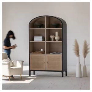 Elegant Arched Storage Cabinet for Stylish Organization