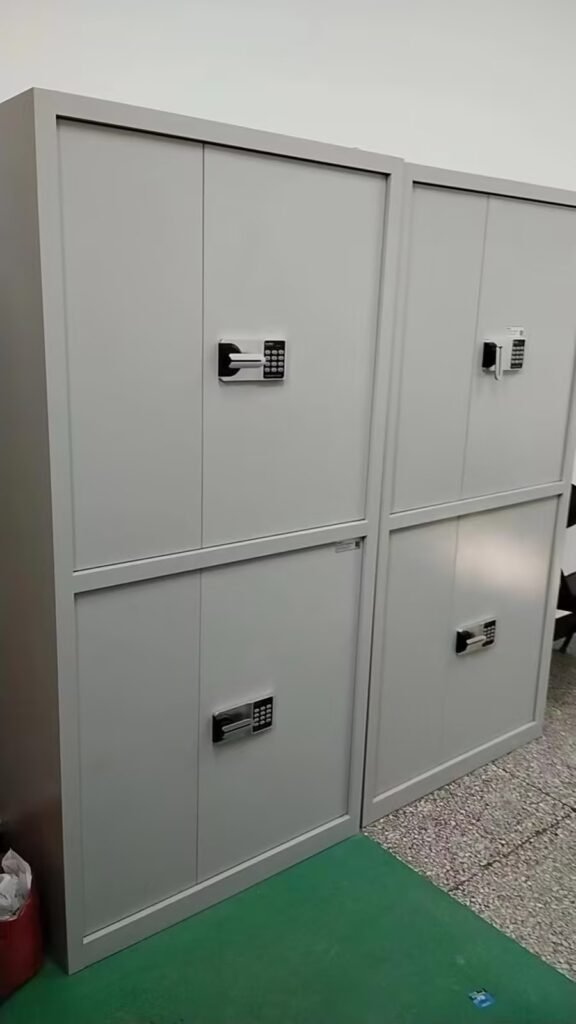 White Rolling File Cabinet